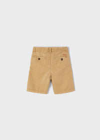 Bermuda Marrone in Lino Twill