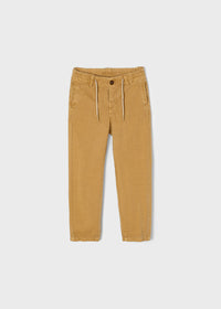 Pantalone Lino Twill Camel