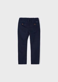 Pantalone Lino Twill Blu