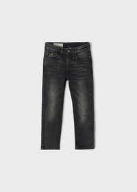 Pantalone Jeans Soft Denim Nero