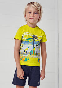 Completo 2 T-Shirt Skater/Bermuda Blu
