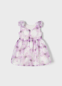 Vestito Organza Ottomano Lilla