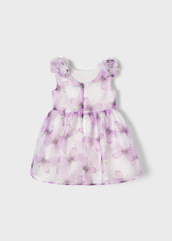 Vestito Organza Ottomano Lilla