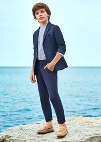 Pantalone Blu strutturato Smart