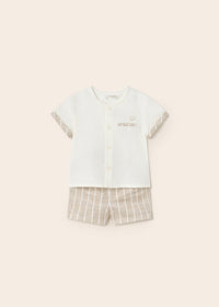 Compl.Pant. Corto E Camicia Lino