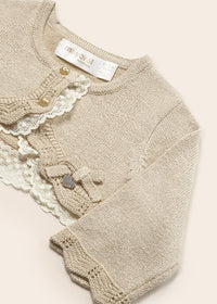 Cardigan Tricot Cerimonia champagne