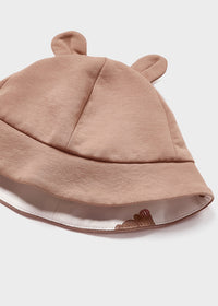 Tutina Salopette Corto E Cappello Cacao