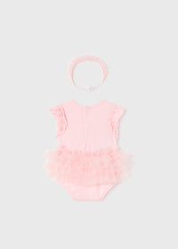 Body Tutu Con Fascetta Rosa Baby