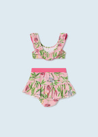Bikini Con Pareo Fenicottero