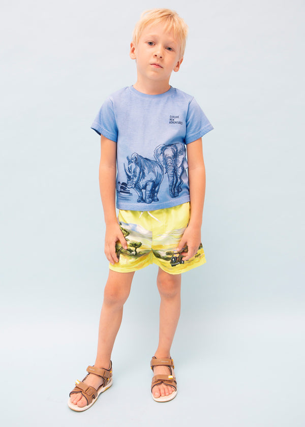 Costume Bermuda Ananas