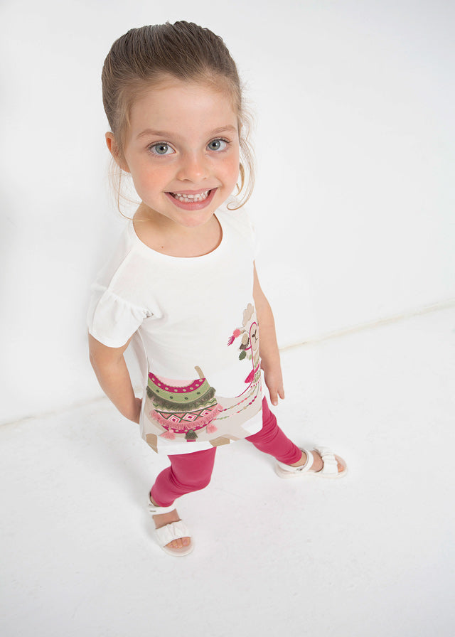 Compl.Leggings Ricami Hibiscus