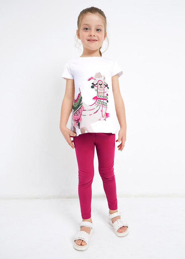 Compl.Leggings Ricami Hibiscus