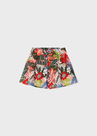 Gonna Pantalone Stampato Arancia