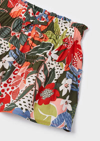 Gonna Pantalone Stampato Arancia