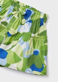 Gonna Pantalone Stampato Lime
