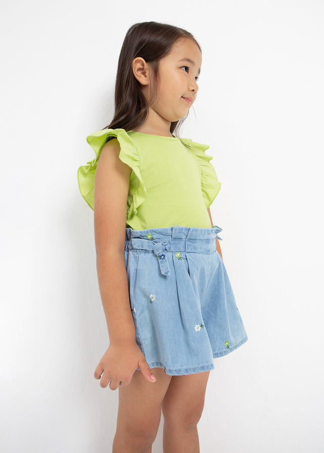 Gonna Pantalone Ricamo Chiaro