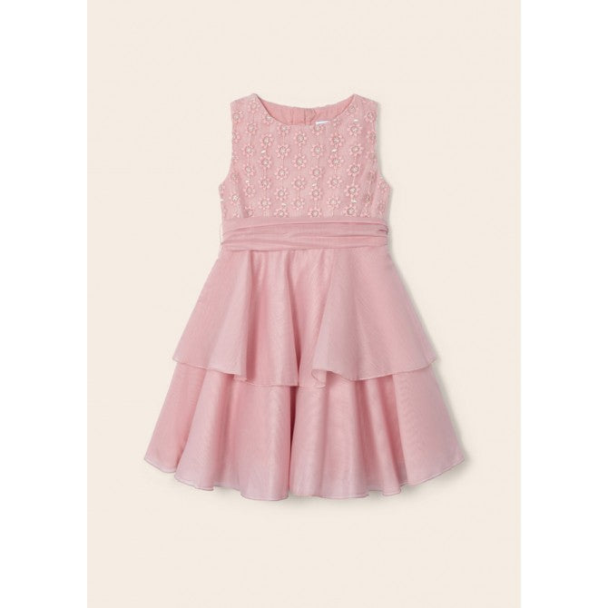 Vestito Rosa a Fiorellini