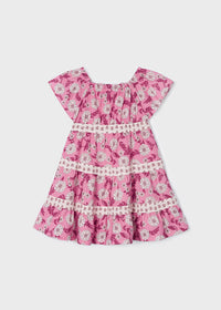 Vestito Stampato Combined Peonia