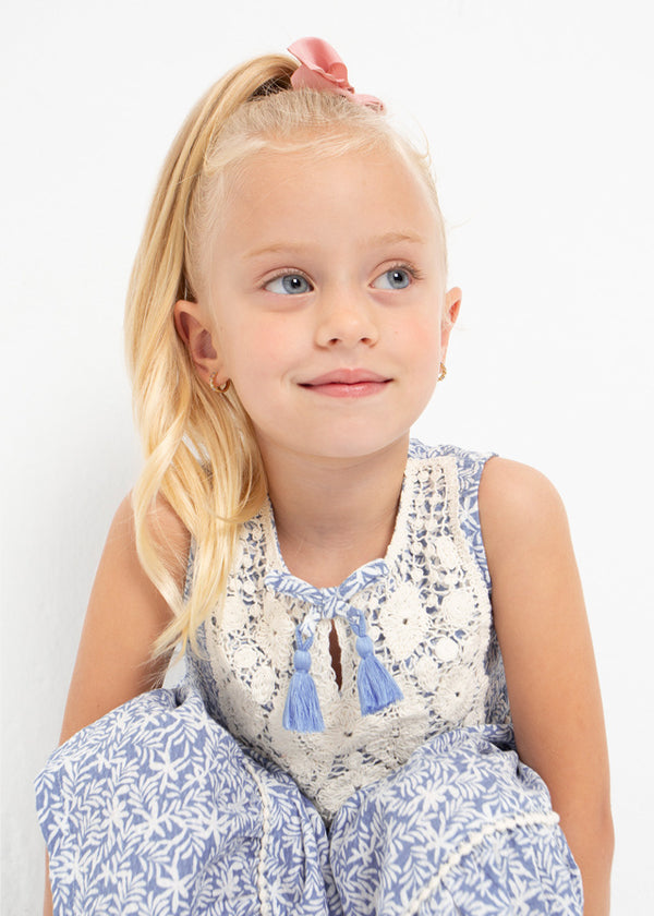 Vestito Crochet Porcellana
