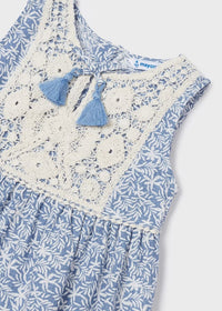 Vestito Crochet Porcellana