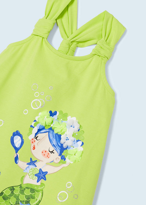 Vestito Applicazioni Lime