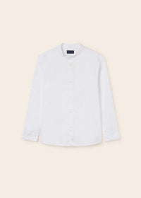 Camicia M/L Tinta Unita CoreaBianco