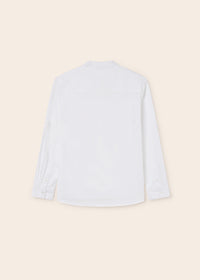 Camicia M/L Tinta Unita CoreaBianco