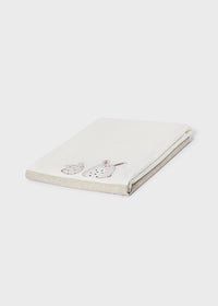 Copertina Ricamata Beige
