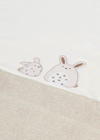 Copertina Ricamata Beige