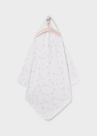 Asciugamano Ricamato Rosa Baby