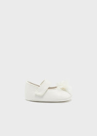 Ballerine Pom Pom Bianco