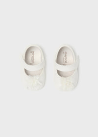 Ballerine Pom Pom Bianco