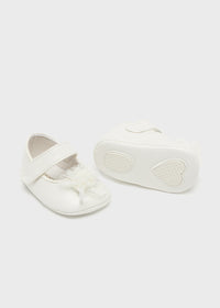 Ballerine Pom Pom Bianco