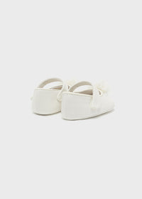 Ballerine Pom Pom Bianco