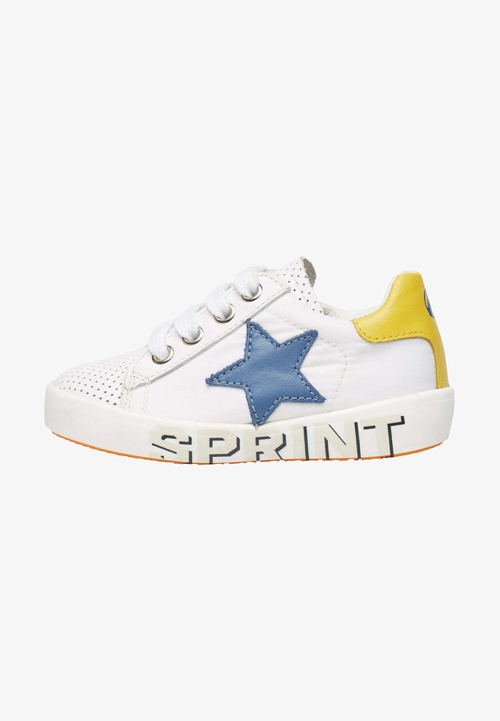 Scarpa Annie Zip White-Yellow