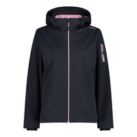 Giacca Donna Zip Cappuccio Antracite-Fard