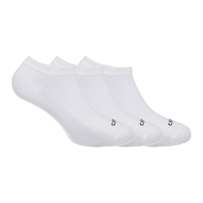 Calzino Bamboo Invisibile Sock Tripack Bianco