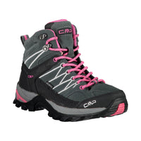 Scarponcino Rigel Waterproof Grey-Fuxia