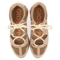 Scarpa Donna Sport Aperta con Laccio col. Beige