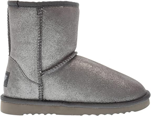 Stivale Vittoria Argento Glitter