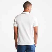 Polo da Uomo Jacquard Bianca