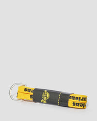 Yellow/Black Logo Lace 140cm Yellow+Black Polyester