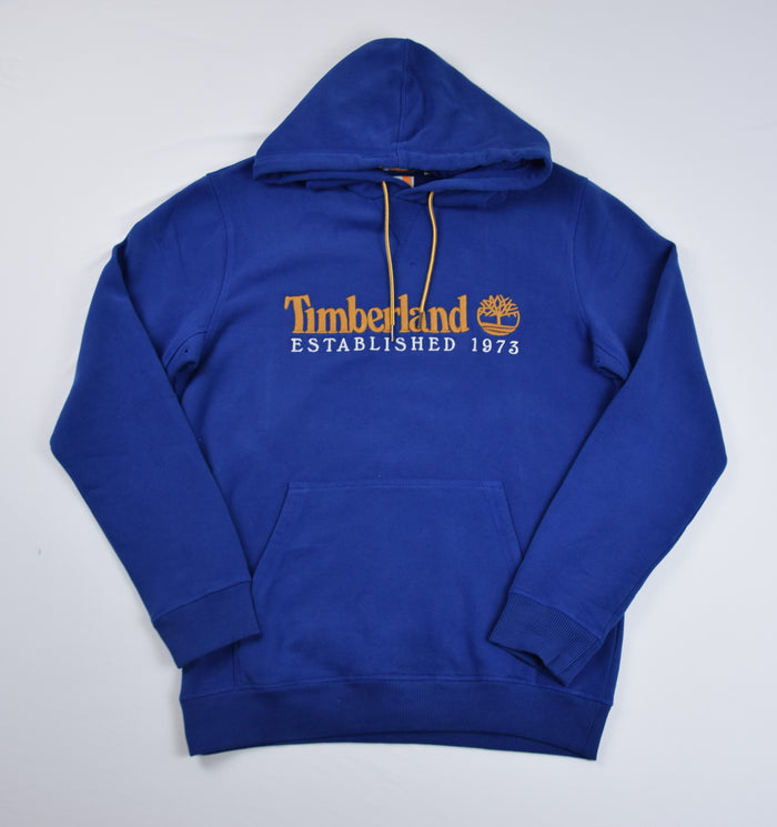 Felpa Cappuccio con Logo col. Blu