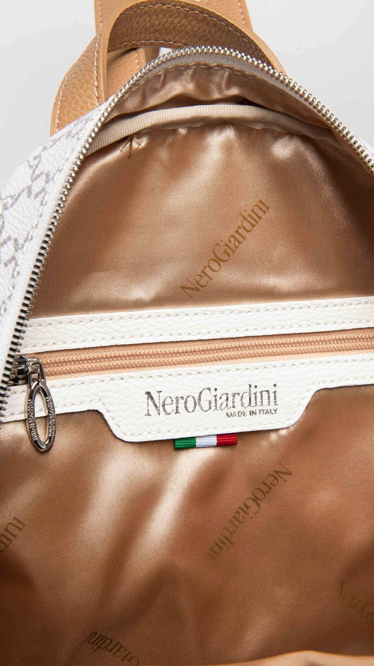 Borsa Zaino da Donna Giove Bianco