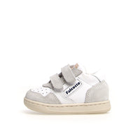 Primo Passo Klip vl. suede/calf. white
