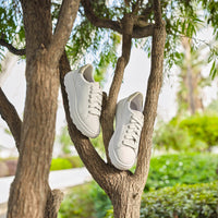 Sneakers Spherica Bianca Oro