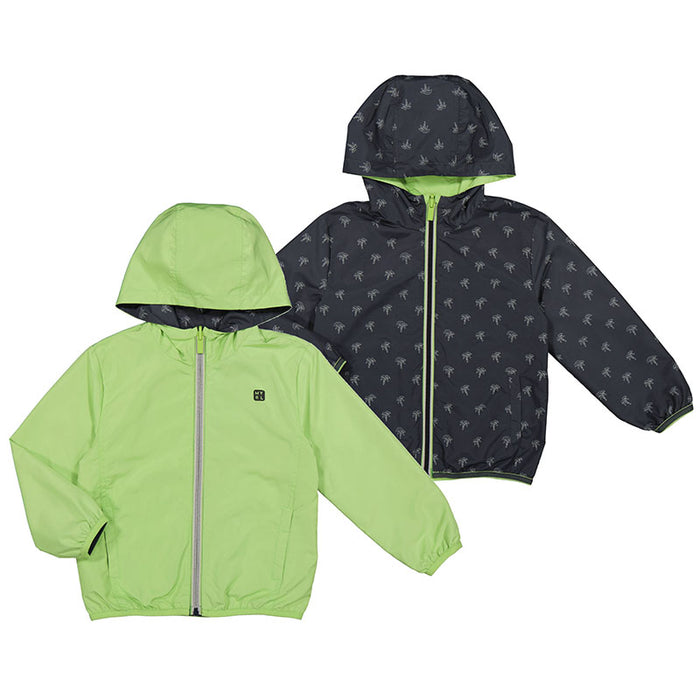 Giacca Vento Leggero Reversib Lime