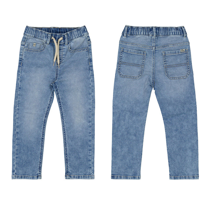 Pantalone Soft Denim Jogger Jeans