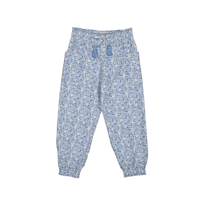 Pant. Lungo Stampato Porcellana
