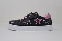 Scarpa Bambina Star Ner/Rosa